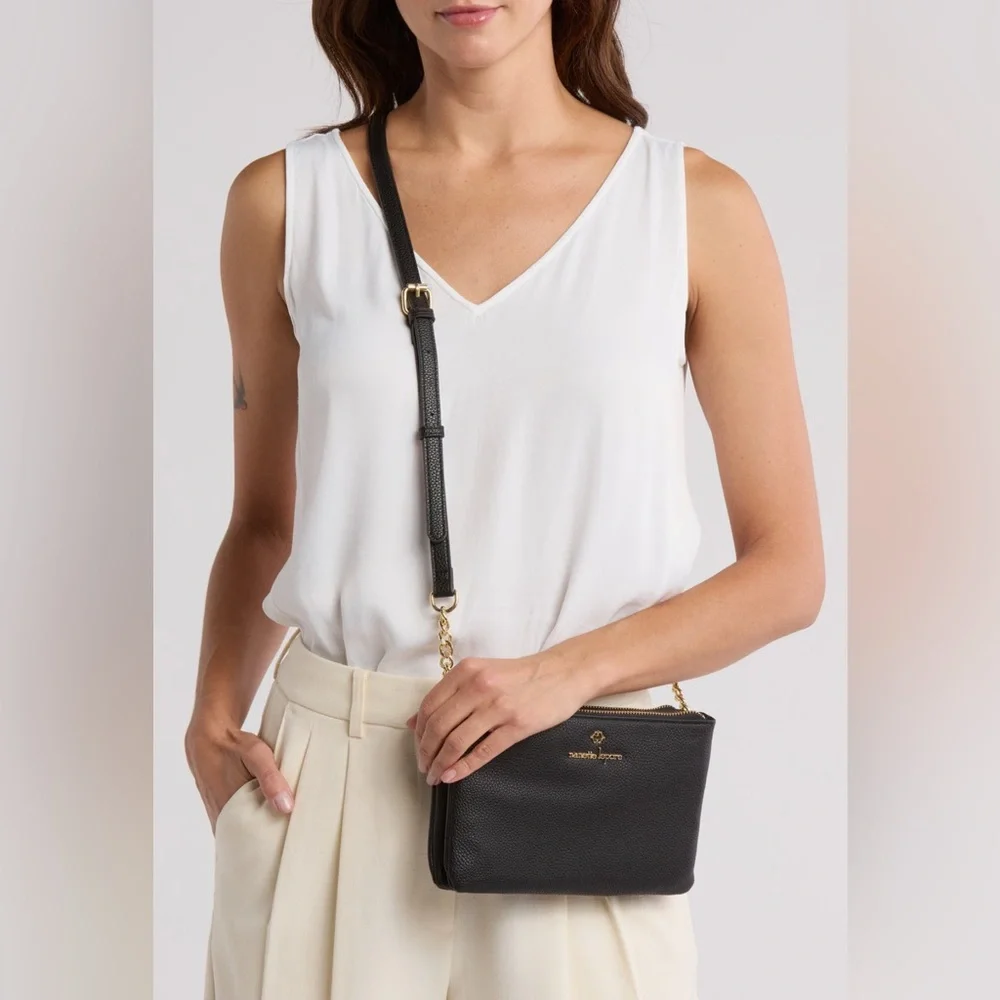 Nanette Lepore Double Compartment Croasbody - Picture 3 of 14